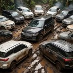 Satu Range Rover Belasan Fortuner