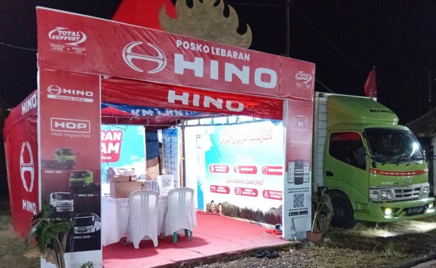 Hino Jamin Mudik 2026 Lancar