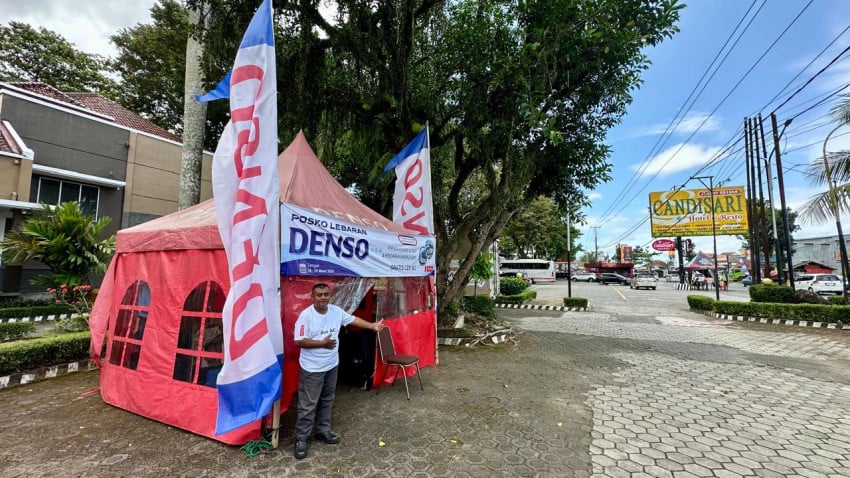 AC Penyelamat Mudik Denso Siaga Penuh