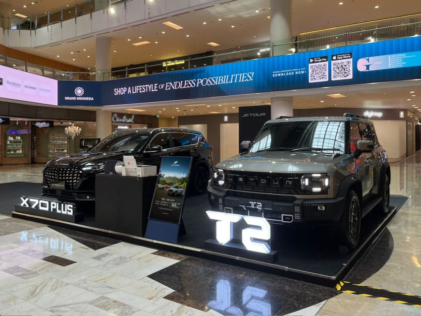 Jetour T2 Guncang Grand Indonesia Pengunjung Melongo
